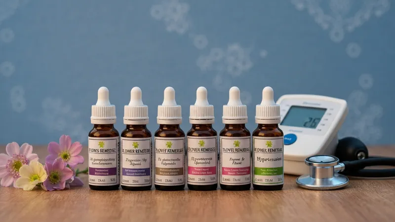 Les fleurs de Bach spécifiques pour l'hypertension